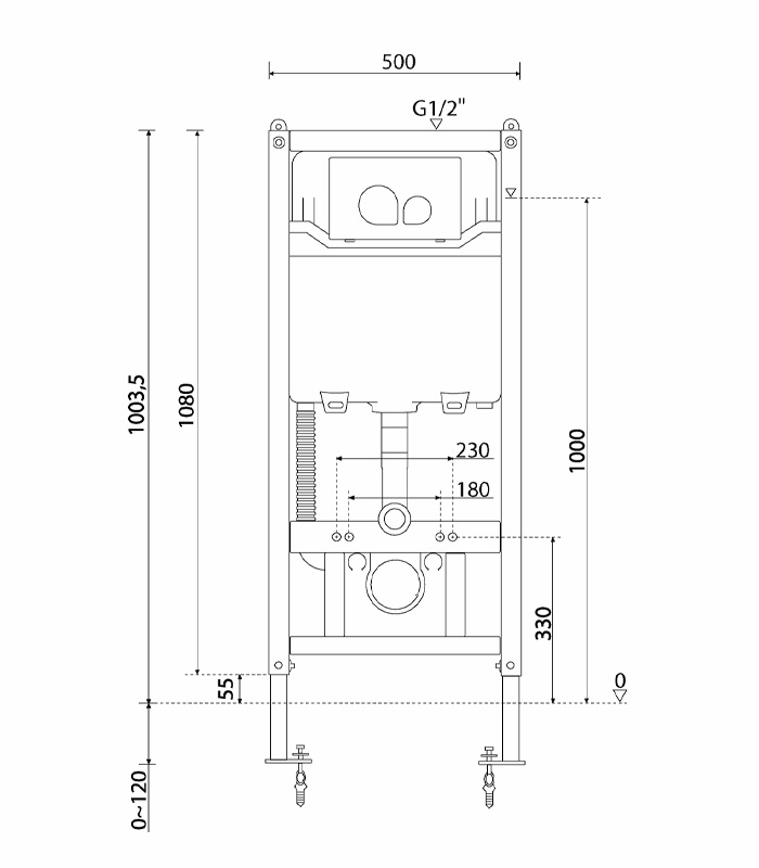 Brunnen EISWAL2 Готовое решение BRUNNEN EISWAL-9303 White Drop