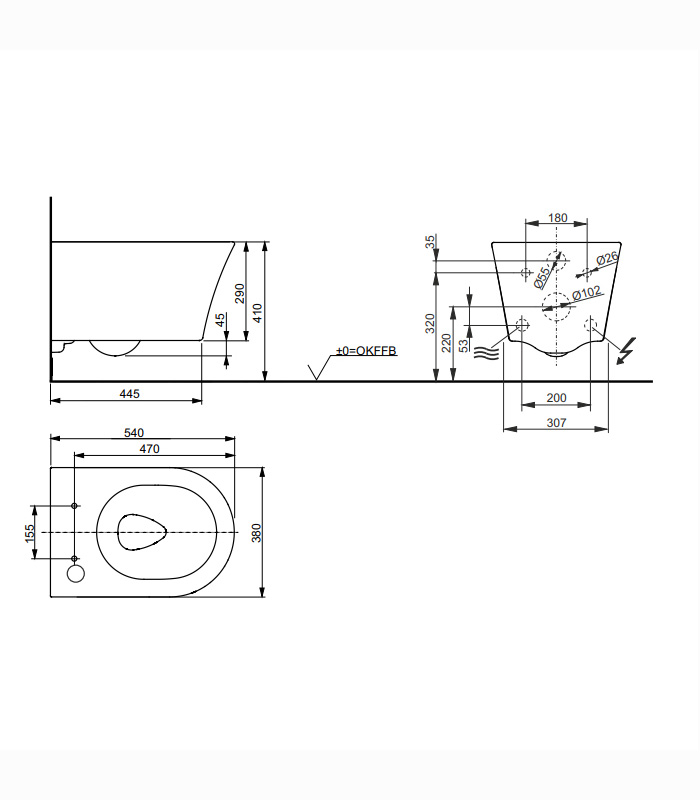 12f00d2565d7d439e8c0405be00aadee TOTO RG с сиденьем-биде Washlet RG Lite