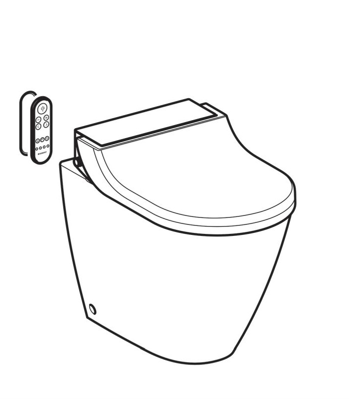 geberit2467820-121 Geberit AquaClean Tuma Comfort 146.310.11.1