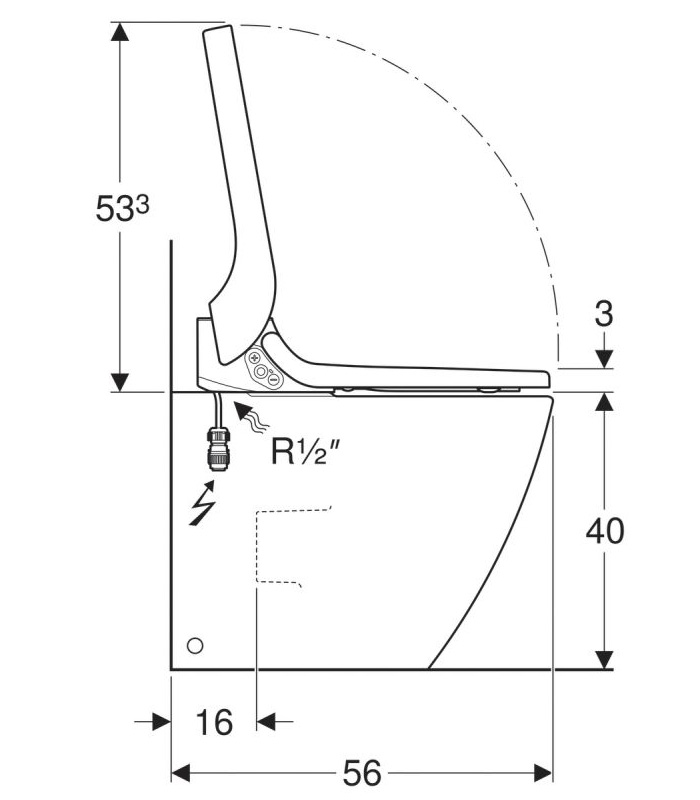 geberittt 3 Geberit AquaClean Tuma Comfort 146.310.SI.1