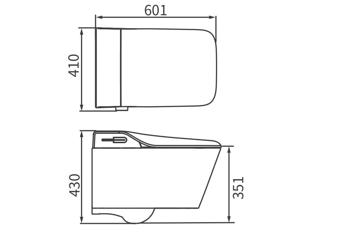 36869333.jpg Умный унитаз биде ARROW AKB2130H бежевый