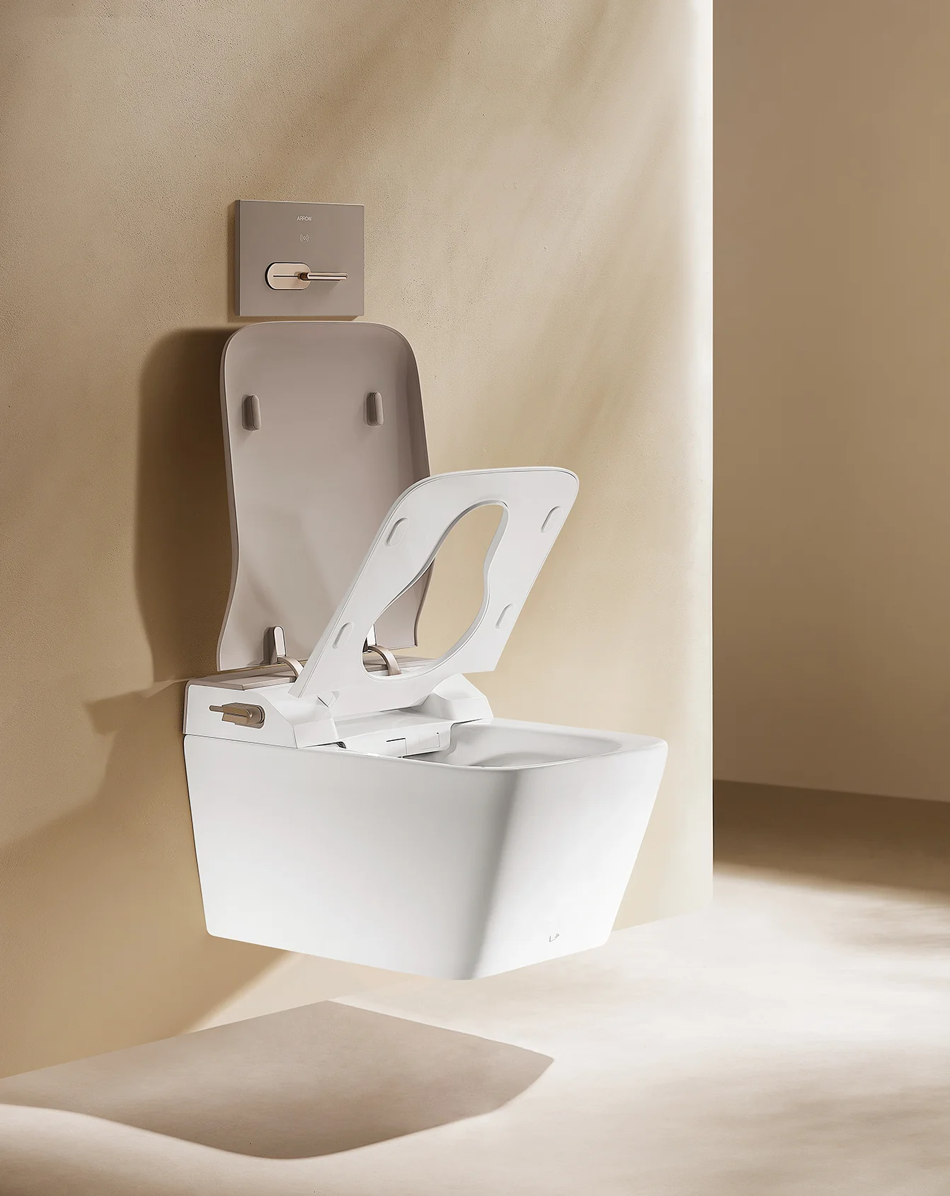 55448226.jpg Умный унитаз биде ARROW AKB2130H бежевый