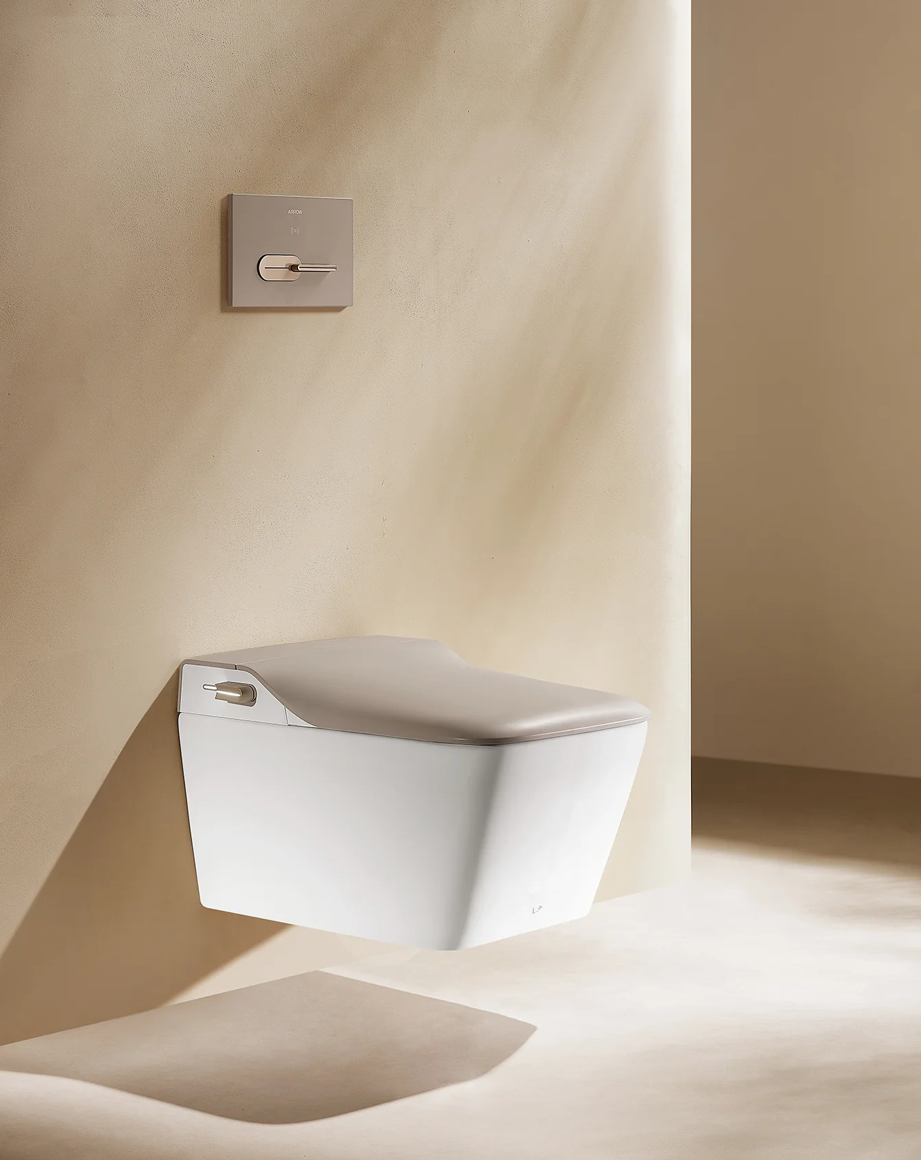 78378815.jpg (1) Умный унитаз биде ARROW AKB2130H бежевый